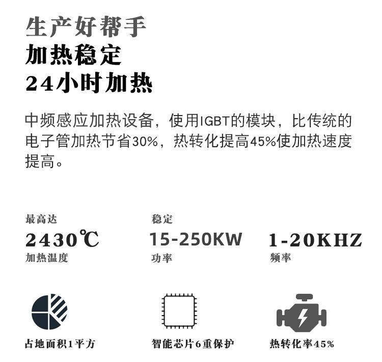 中频久久AV色欲AV久久蜜桃麻豆加热设备HTM-25AB 25KW中频加热机(图5)