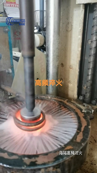 轴淬火 高频自动化麻豆精品国产传媒AV 数控淬火机床