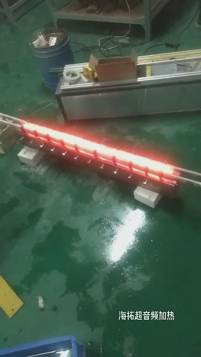 超音频久久AV色欲AV久久蜜桃麻豆加热设备对1.2米长合金加热试样
